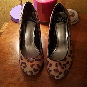 Fergalicious cheetah heels